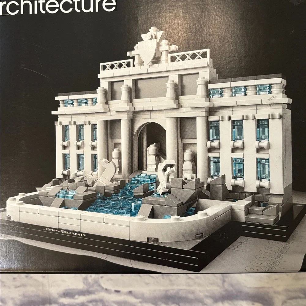 LEGO Architecture 21020 Trevi Fountain Retired Set NEW In Sealed Box NWT